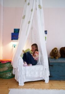 Un fauteuil confortable pour coin lecture