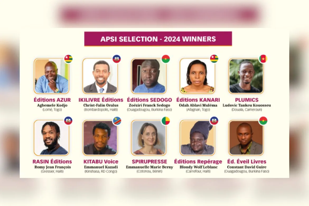 Les 10 Startups dans l'Édition les plus prometteuses en Afrique et dans la Caraïbe sélectionnées par l'African Publishing Startups Incubator