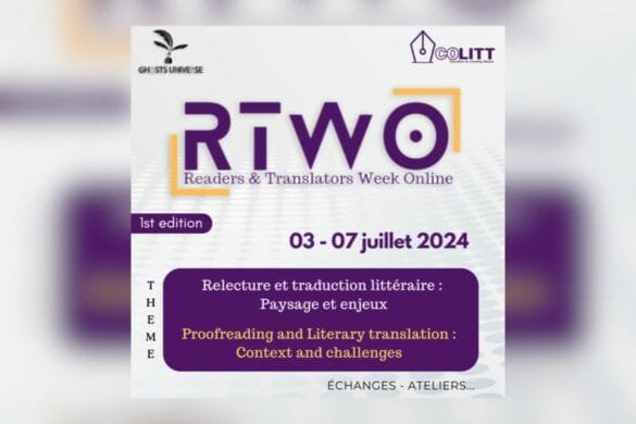 Cameroun Readers & Translators Week Online (RTWO), une semaine dédiée à la relecture et traduction littéraire