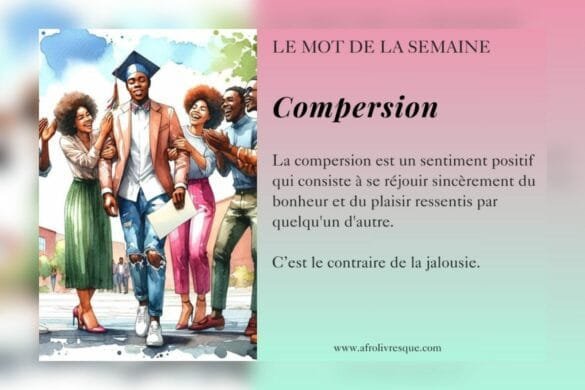 Compersion- mot de la semaine
