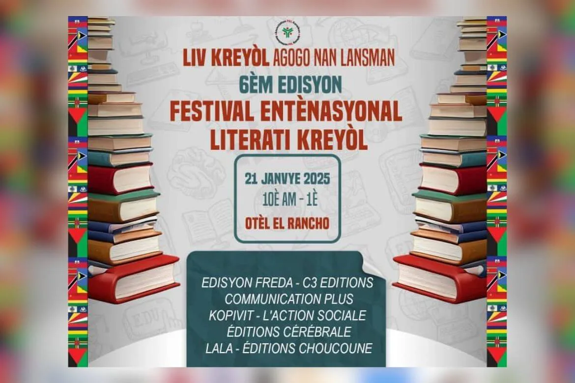 Le Sixième Festival International de Littérature Créole en Haïti du 21 au 25 janvier