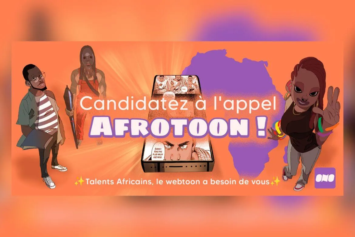 Afrotoon : appel à projets pour les créateurs de webtoon africain