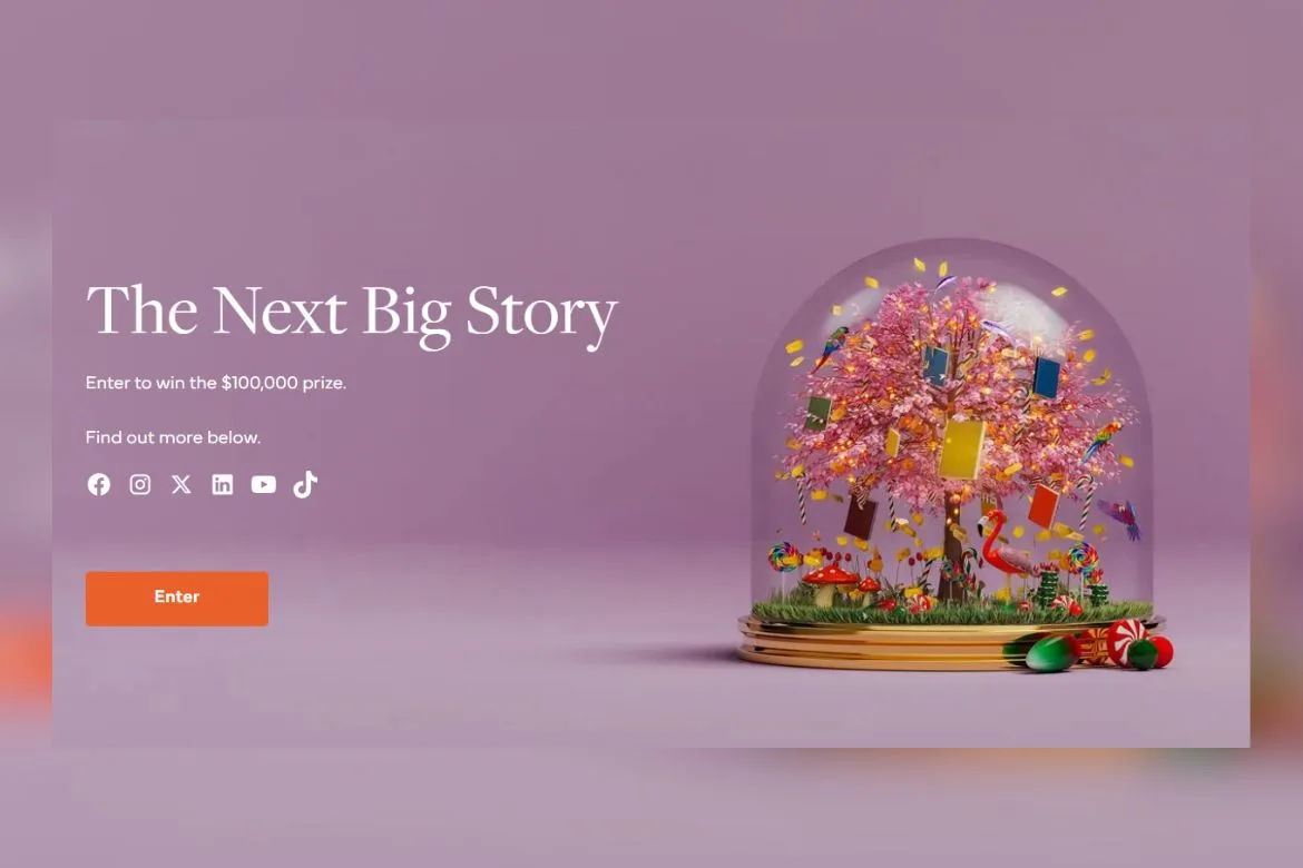 The Next Big Story Prize : Gagnez 100 000 $ Avec Le Prix