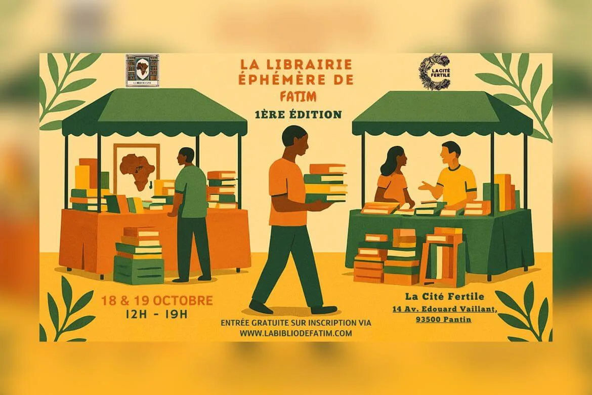 Affiche La Librairie Éphémère de Fatim