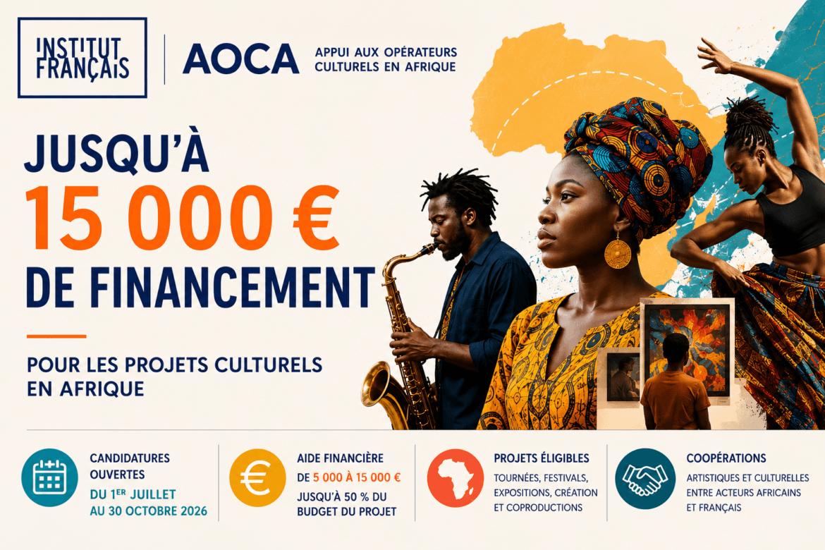 Appel à projets Institut français Afrique financement AOCA
