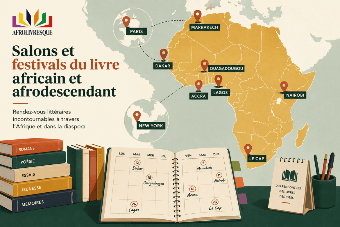 Salons et festivals du livre africain et afrodescendant