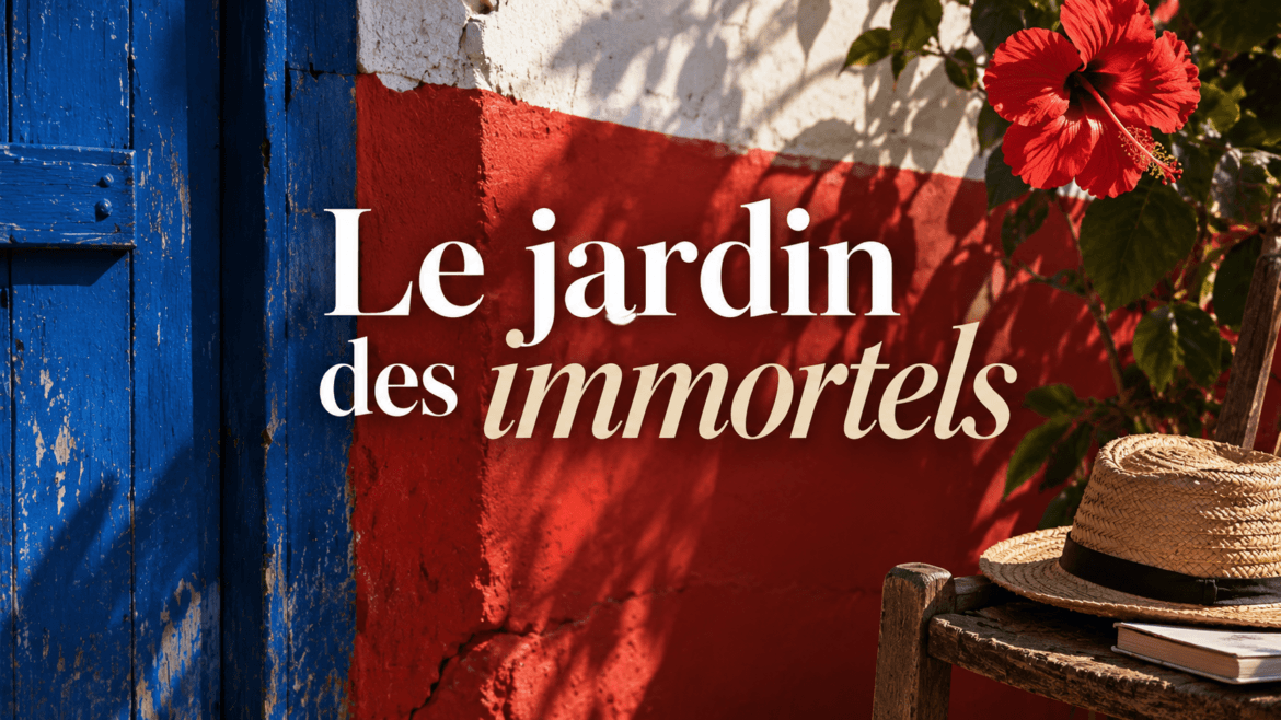 Chronique Le jardin des immortels - Visuel